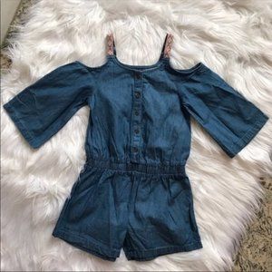 Jessica Simpson Girl Off The Shoulder Romper